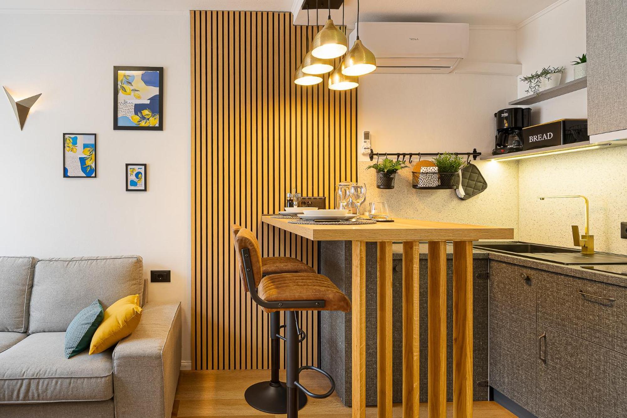 Studio Apartment Lemon & Sun Split Luaran gambar